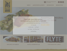 Tablet Screenshot of flytenashville.com